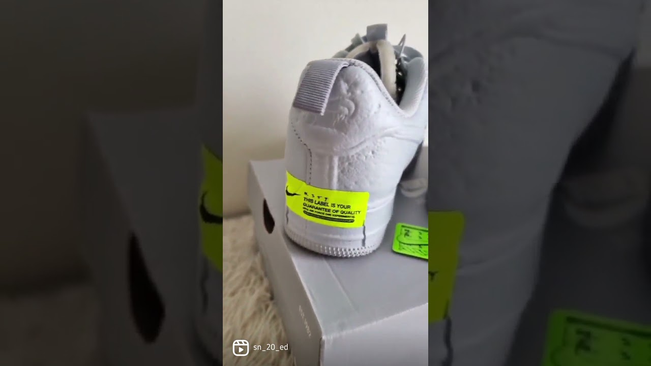 air force 1 experimental artefact