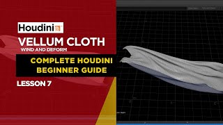 Lesson 7 | Vellum Cloth in Houdini |Complete Houdini Beginner Guide | No Experience Needed