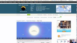 Time and Date Great American Eclipse