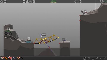 Poly Bridge 3-4 Hydraulic Jump
