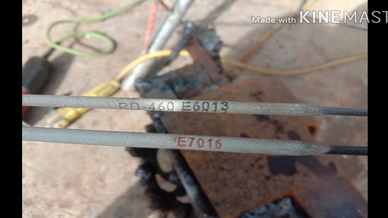 stick welding 6013 vs 7016 YouTube