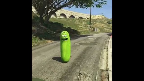 TODAY WE HAVE THE PICKLE RICK MOD