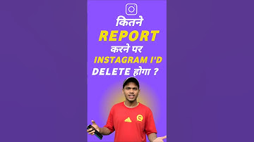 How many Reports can Delete Instagram account #shorts #short #instagram