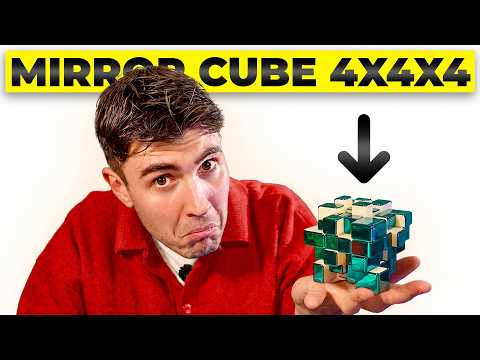 I TRY TO SOLVE A CRAZY CUBE - 4x4x4 Mirror Cube
