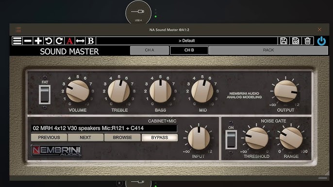 FREE guitar amp sim plugin (AUv3) for iPad/iPhone - Crunck V2 