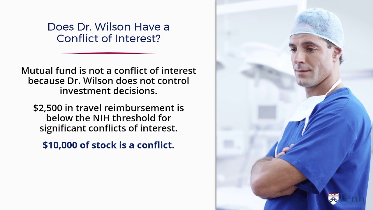 Conflicts of Interest in Biomedical Research