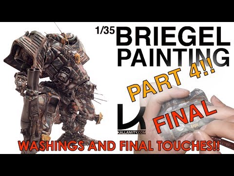 KALLAMITY 1/35 BRIEGEL PAINTING-PART FOUR: warm-tone washings and final touches!