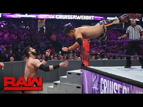 Akira Tozawa vs. Ariya Daivari: Raw, March 6, 2017