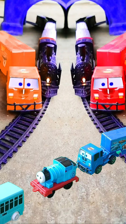 Train Vs Mcqueen Truck Container, Choo Choo Charles, Train Eater, Thomas and Friends, Bus Tayo, Toys