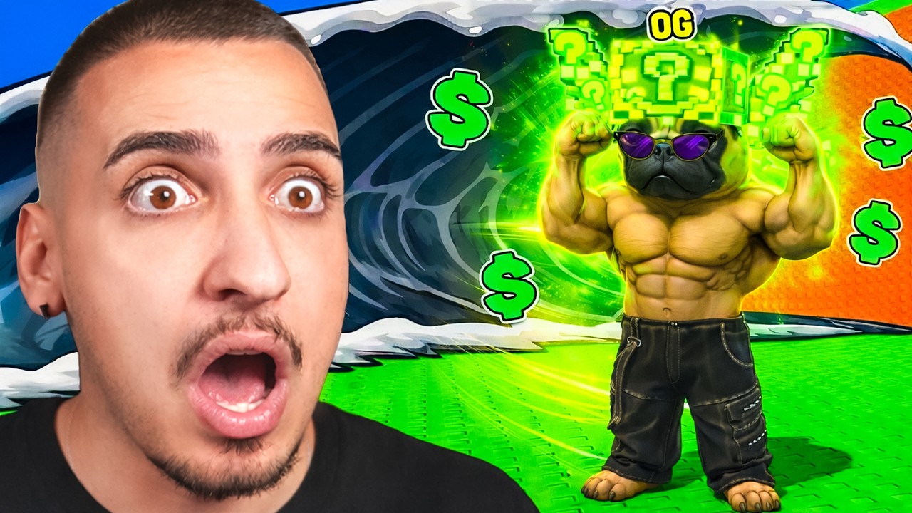 ΕΣΩΣΑ 100 LUCKY BLOCKS ΑΠΟ ΤΟ ΤΣΟΥΝΑΜΙ ΣΤΟ ROBLOX !