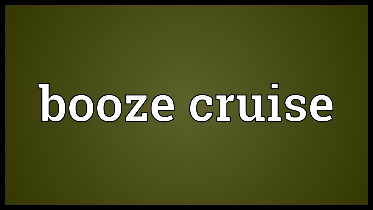 booze cruise meaning in bengali