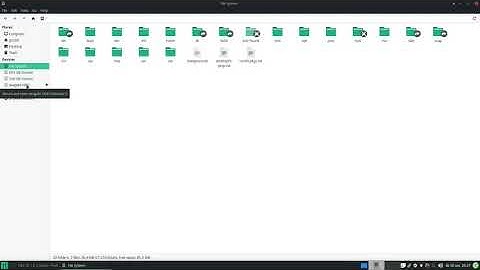 How to mount, unmount, eject a drive (usb stick, external hdd, partition) in Manjaro XFCE