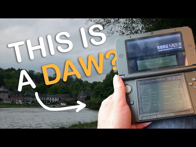 I Turned My Nintendo 3DS Into a DAW (And Made Music For a Weekend
