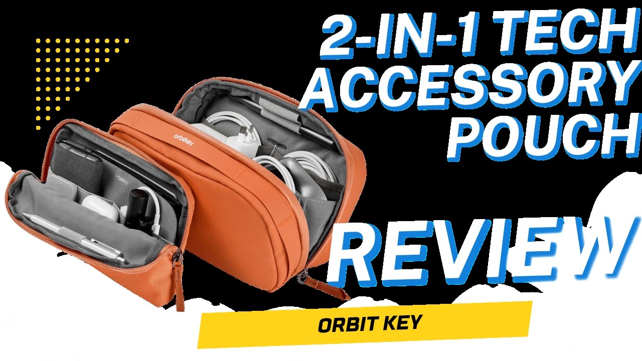 Orbitkey 2-in-1 Tech Accessory Pouch Review | Best Desk Caddy?