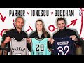 🔥 Quickfire Questions | David Beckham, Tony Parker and Sabrina Ionescu’s legendary linkup! 👀