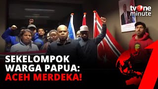 Duh! Sekelompok Warga Papua Turut Peringati Milad GAM | tvOne Minute