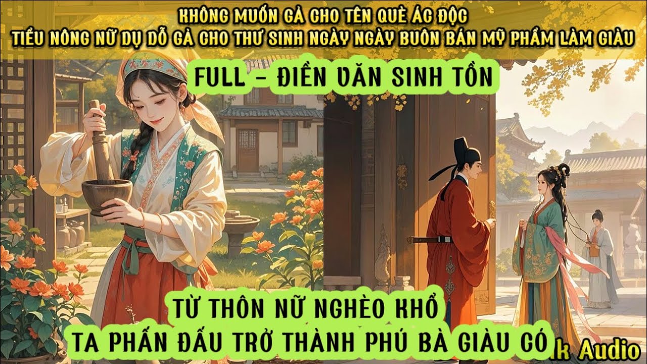 ĐIỀN VĂN - TỪ THÔN NỮ NGHÈO KHÓ - TA BUÔN BÁN SON PHẤN TRỞ THÀNH PHÚ BÀ GIÀU CÓ - MK AUDIO