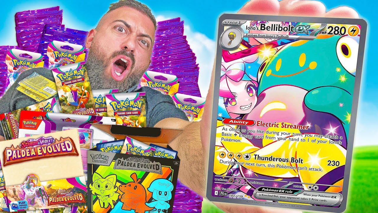 The Hunt For EVERY Iono Pokemon Card!