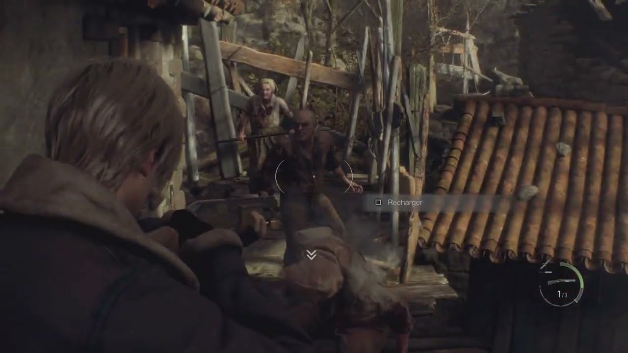 [RE4R DEMO] Another chainsaw man cutscene