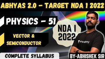 Physics For NDA - 51 | Abhyas 2.0 Complete Batch For NDA 1 2022 |  Resistors | Learn With Sumit