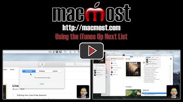 Using the iTunes Up Next List (#1391)