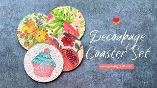 4 No Wrinkle Decoupage on wood coaster at home #growingcraft #handmade #chalkart #napkinart #diy
👉 WEBSITE: https://growingcraft.com/
Decoupage on wooden coasters is a fun and creative way to add some personality and charm to an otherwise plain surface. It allows you to customize your coasters with any design or pattern that you like, making them unique and personal to you. Decoupaging on wooden coasters can also be a great way to repurpose old or unused coasters, giving them new life and purpose. In addition to being a fun craft project, decoupaged wooden coasters can also make great gifts or decorations for your home. They are practical, functional, and add a touch of creativity and style to any space.
Wooden coasters make an excellent canvas for this craft. To make decoupage coasters, choose your design, cut the paper to size, apply a decoupage medium, and let it dry. Finish by sealing the coaster with a clear coat of varnish.
👉List of Craft supplies:
Decoupage Napkin - https://growingcraft.com/collections/decoupage-napkin
Decoupage Glue / modpodge - https://growingcraft.com/collections/paint-medium
Transfer Sheet - https://growingcraft.com/collections/transfer-sheet
Anukul Brush - https://growingcraft.com/collections/miscellaneous
Chalk Paints - https://growingcraft.com/collections/chalk-paint
Stencil - https://growingcraft.com/collections/stencil
Massive Stamp - https://growingcraft.com/collections/stamps
Permanent Ink Pad - https://growingcraft.com/collections/ink-pad
Massive Varnish - https://growingcraft.com/collections/paint-medium
HeatGun - https://growingcraft.com/collections/heat-gun
Craft Wax - https://growingcraft.com/collections/chalk-paint-2
👉 Watch my DIY Craft video as well
Decoupage on Glass Plate - https://youtu.be/msePQg7N-V4
Decoupage on wood tray - https://youtu.be/Z01ucmTqw7o
5 Easy DIy Planter making - https://youtu.be/3p7MgLU0QRw
How to make Gesso at home - https://youtu.be/FybIVhNh1JI
Diy Name Plate making at home - https://youtu.be/Af5xojldumU
Decoupage on Candle with Napkin - https://youtu.be/pKvuNILTM5A
👉Decoupage Art tutorial Playlist
https://www.youtube.com/watch?v=rAxmfdOBkmM&list=PL8nAK44QVw9lFImzo-XJYrGI-opBW0xHr
♡. WEBSITE : http://growingcraft.com/
♡. YOUTUBE: https://www.youtube.com/c/growingcraft
♡. FACEBOOK: https://www.facebook.com/growingcraft1/
♡. INSTAGRAM: https://www.instagram.com/growingcraft1/
♡. PINTEREST: https://in.pinterest.com/growingcraft1
For custom orders call us on 9967781015 or email us at soniya@growingcraft.com
(Back ground music from www.bensound.com)
Hugs!
Decoupage art on wood, Decoupage with Napkin, Decoupage with fabric, decoupage art for beginners, handmade gifts ideas
#growingcraft #bestcraftsupplies #decoupageart #decoupageforbeginners #artandcraft #decoupageworkshop #handmade #diy #homedecor #craftideas #craftsupplies #soniyaagarwal #freecraft #freetutorials #diycraft #decoupagesupplies #decoupagenapkin #mdfcutouts #varnish #decoupageartsupplies #decoupageglassbottle #decoupageglassplate #decoupagediy
#basicsofdecoupageartin8steps #decoupageforbegginer #whatisdecoupage #whatmaterialyouneed #decoupage #growingcraft #SoniyaAgarwal 4 No Wrinkle Decoupage on wood coaster at home #growingcraft #handmade #chalkart #napkinart #diy