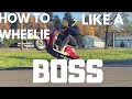 How to do Scooter Wheelies like a boss!