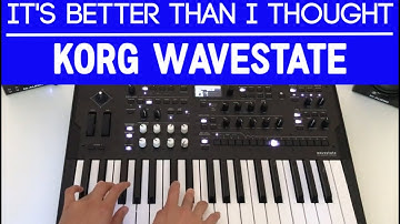 MY DREAM SYNTH IS HERE - Korg Wavestate