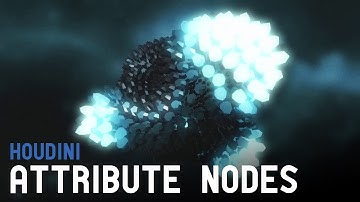Houdini Tutorial - Nodes Part 1: Attribute Nodes