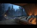 Gentle Rain on Window for Sleep | Soft Night Rain No Thunder to Calm Your Mind