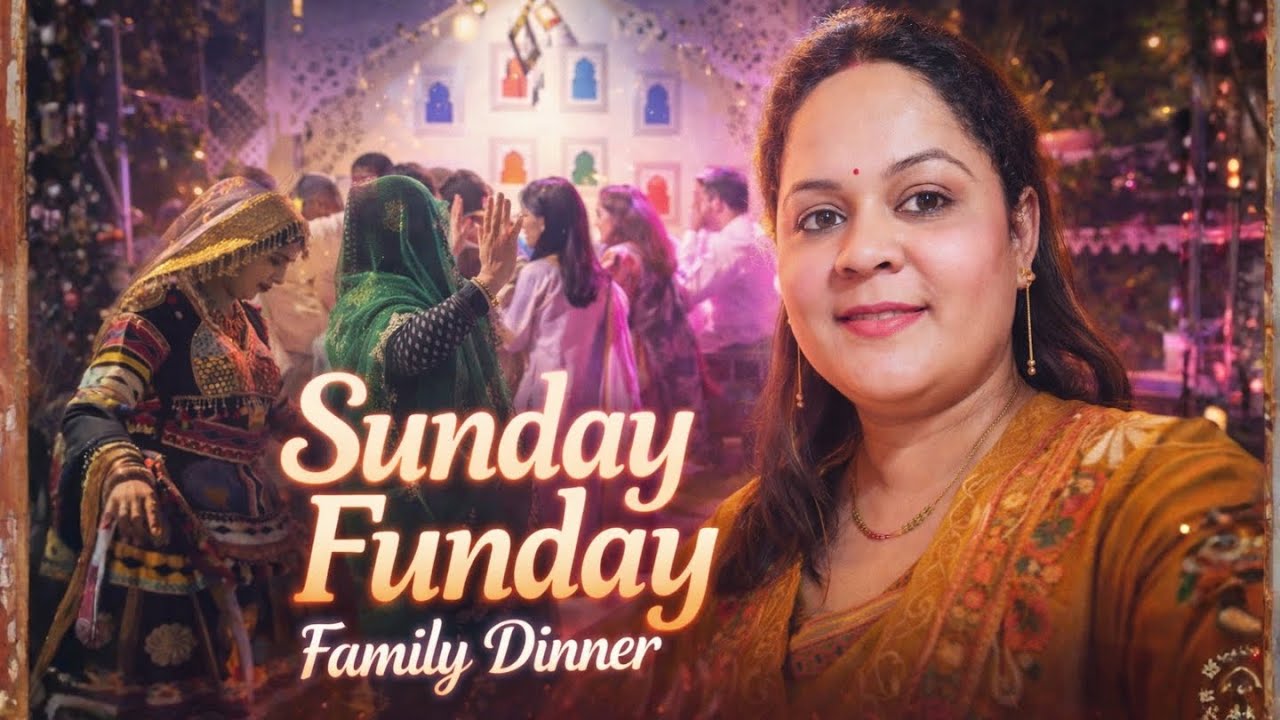 Sunday Night Family Fun! | Restaurant Me Masti Aur Dance | Varsha Rao Vlogs