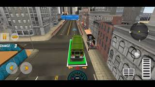 city school bus game 3d , picking student and dropping them  their school#7 -game play (android,sos) screenshot 2