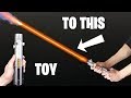 TOY Lightsaber Becomes REAL