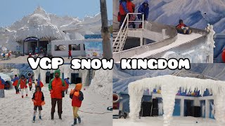 VGP Snow kingdom at Chennai 2023 | place to visit in chennai | snow kingdom #vgp #snow #travel