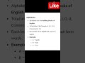 Alphabets/Learn English in Easy Way 😍 | Improve English Speaking Skills/#learn #learnenglish #short