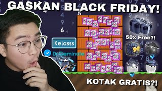 BlackFriday Bansos Free BGLS?! Gacha Cashback Coupon &amp; Black Box!! | Growtopia 2025