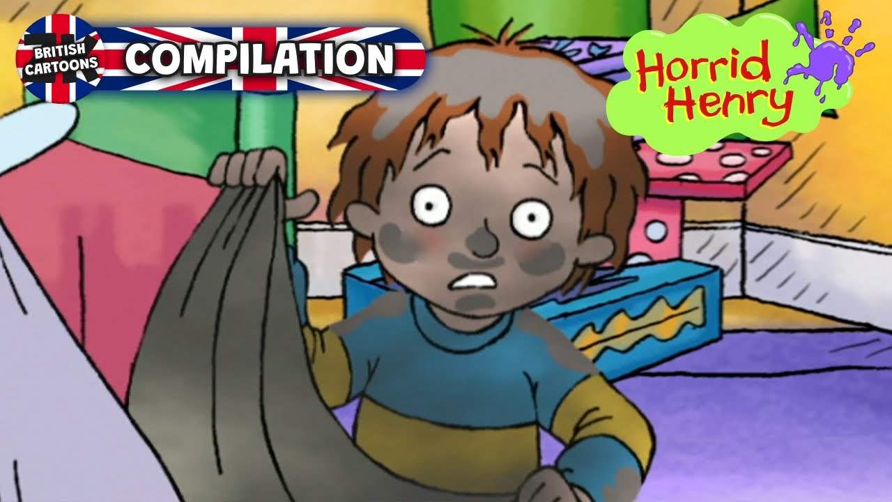 Chore Nightmares & Cleaning Fails 🧼 Horrid Henry FULL EPISODE Compilation | ZeeKay British Cartoons