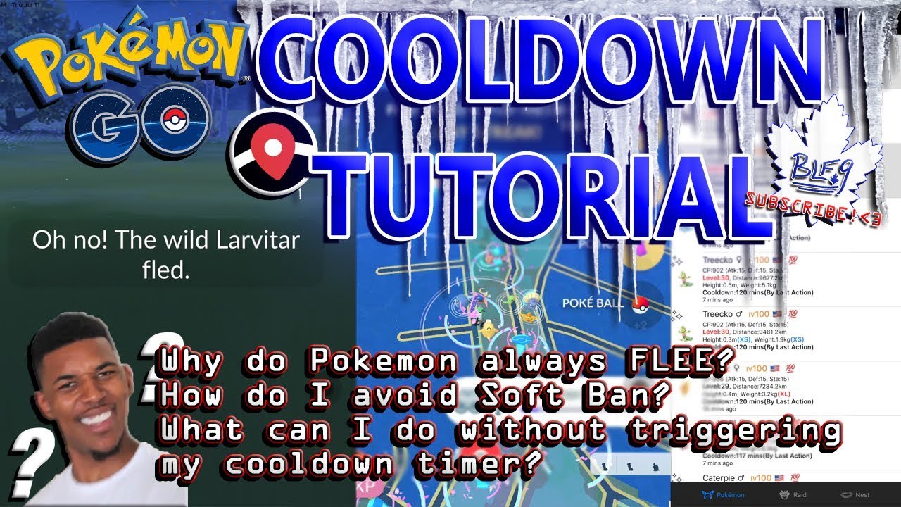 Pokemon Go Spoofing Cooldown Chart