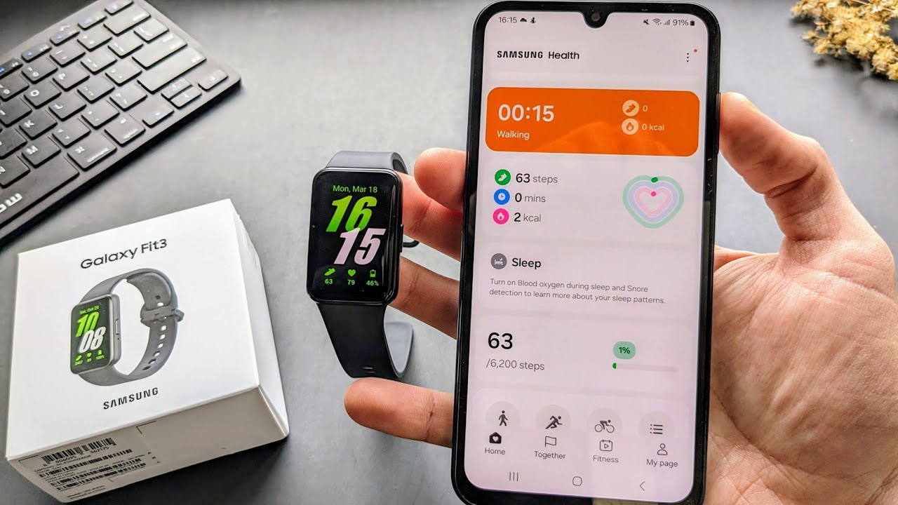 Samsung Galaxy FIT 3 Full App Overview, All Features & How to use