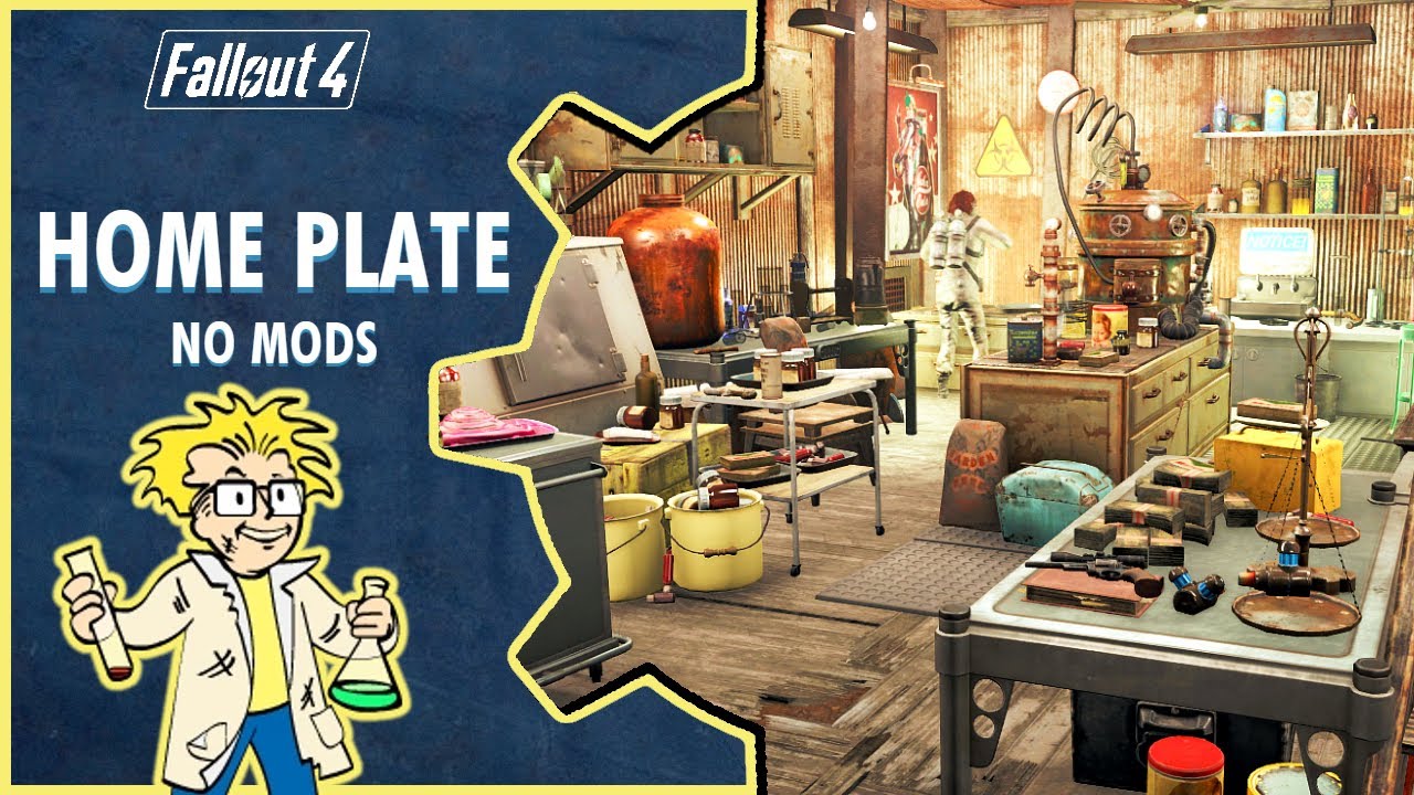 Diamond City HomePlate. Player Home Survival Build. (No Mods Just Creation  Club) : r/falloutsettlements