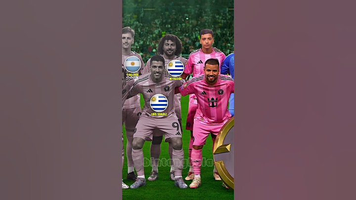 Inter Miami 2-2 Palmeiras | FIFA Club World Cup 2025 | Argentina Players #bintangbola