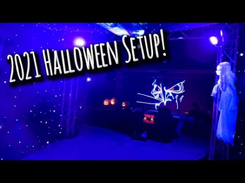 Our Halloween 2021 display! (Behind-the-scenes at the end of the video!)