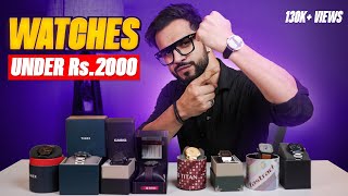 9 Affordable Luxury Watches for Men Under ₹2000 | Best Watches for Men | TITAN, CASIO, BYB