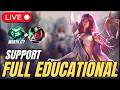Educational Support Gameplay | 1000 LP Climb EUW