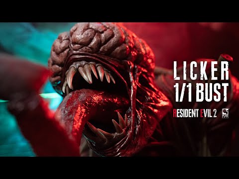 Resident Evil 1/1 Scale Licker Bust Trailer from Purearts Studio!