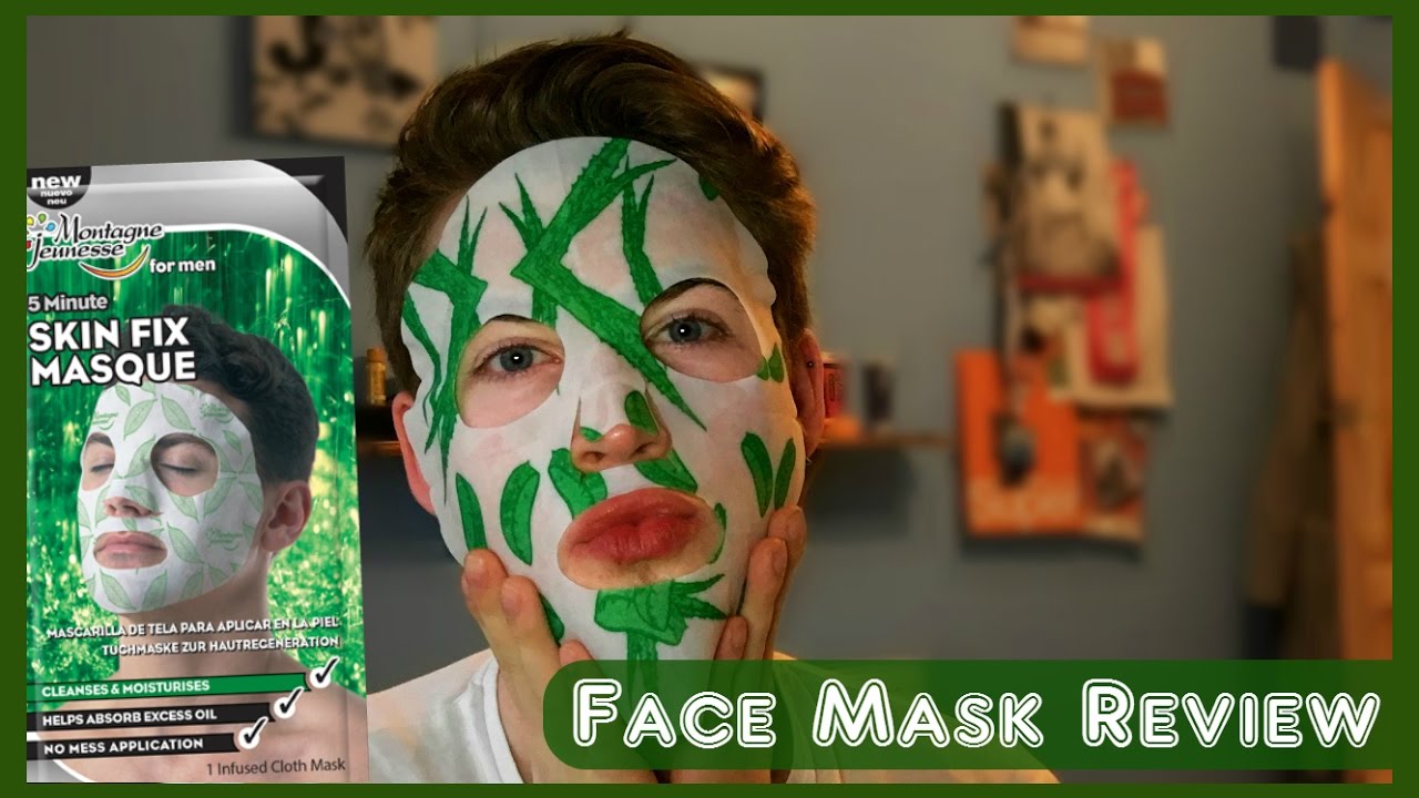 7th Heaven Skin Fix Masque For Men Review | Face Mask Fridays | RandomJosh