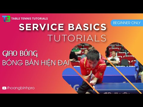 Video: Làm thế nào để đánh bóng đỉnh giao bóng trong bóng bàn: 9 bước