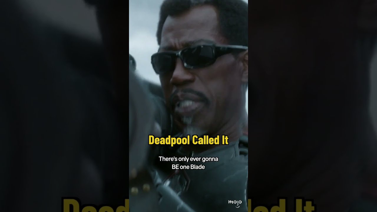 Deadpool Wolverine Predicted The New Blade Movie Cancellation