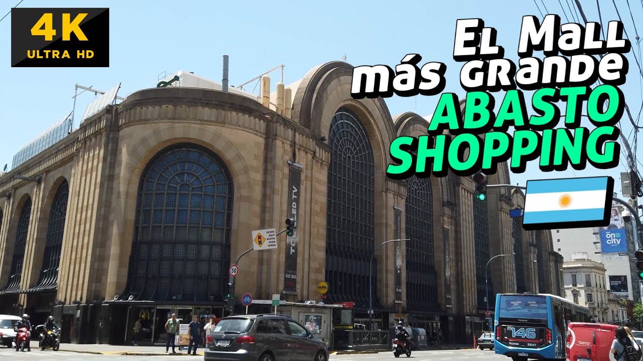 Abasto Shopping: Una Joya de Buenos Aires, Walking tour 4K