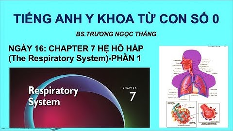 Hội chứng suy hô hấp tiếng anh là gì